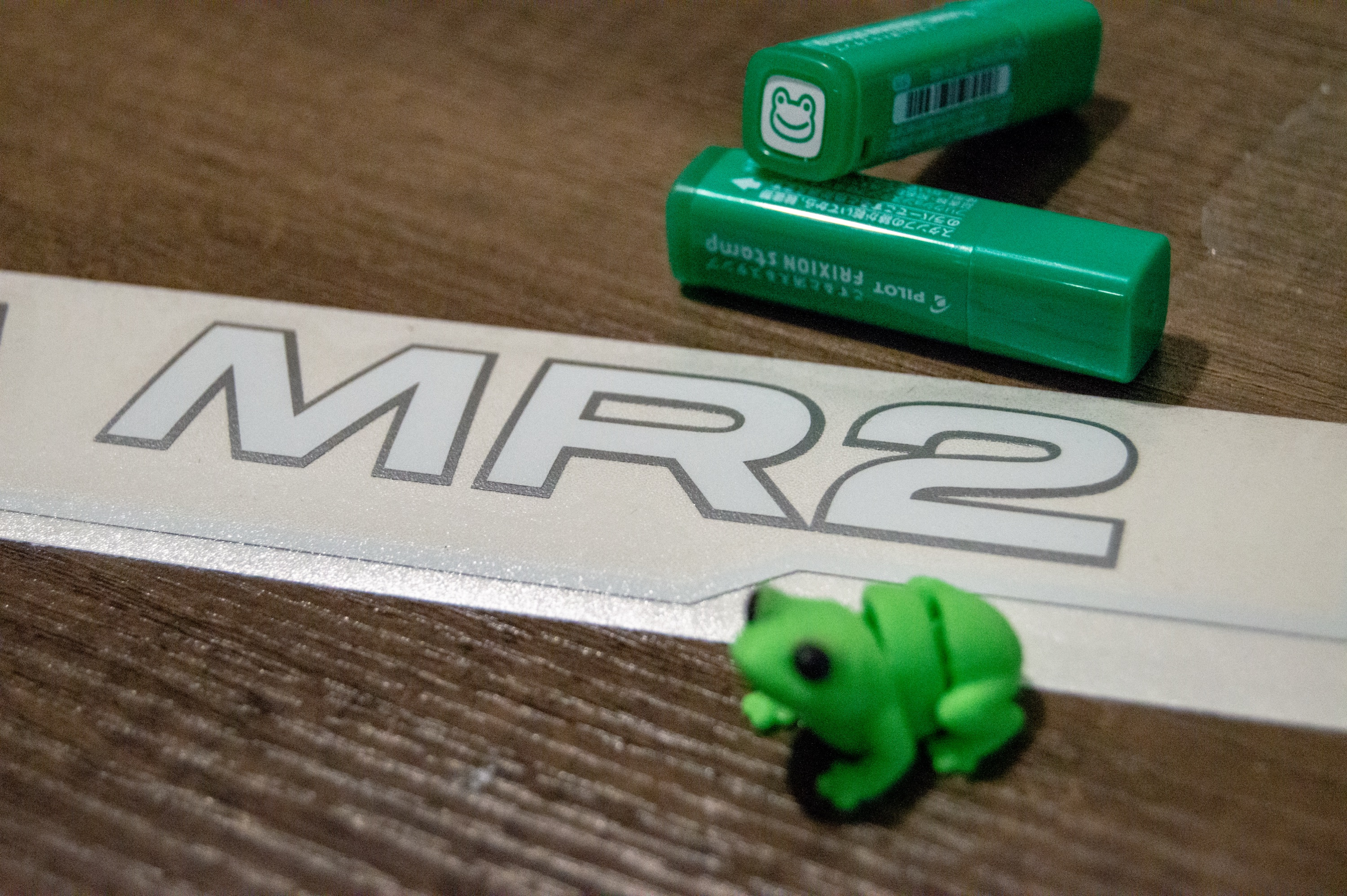 AW11 "Toyota MR2" Trunk Decal - Image 2