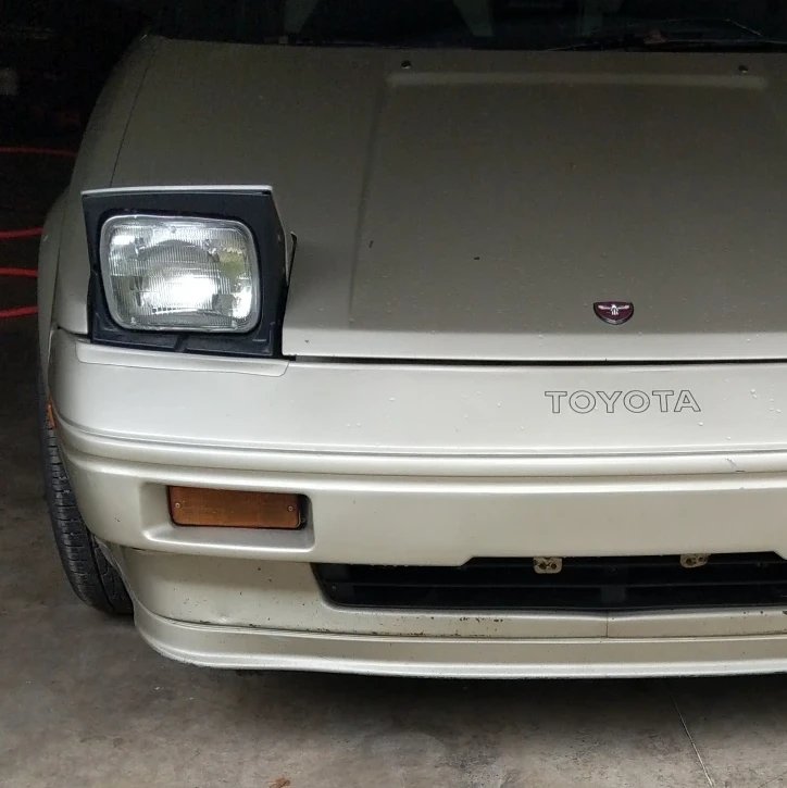 AW11 "Toyota" MR2 Front Bumper Decal - Image 8
