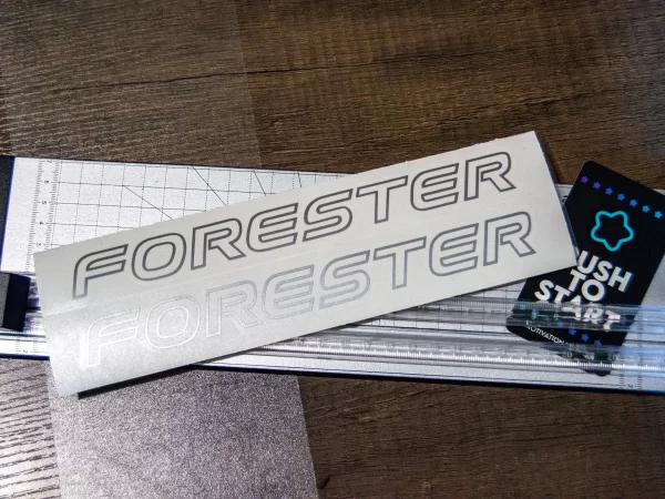 Forester Door Decal (Pair)