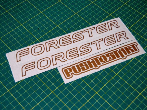 Forester Door Decal (Pair)