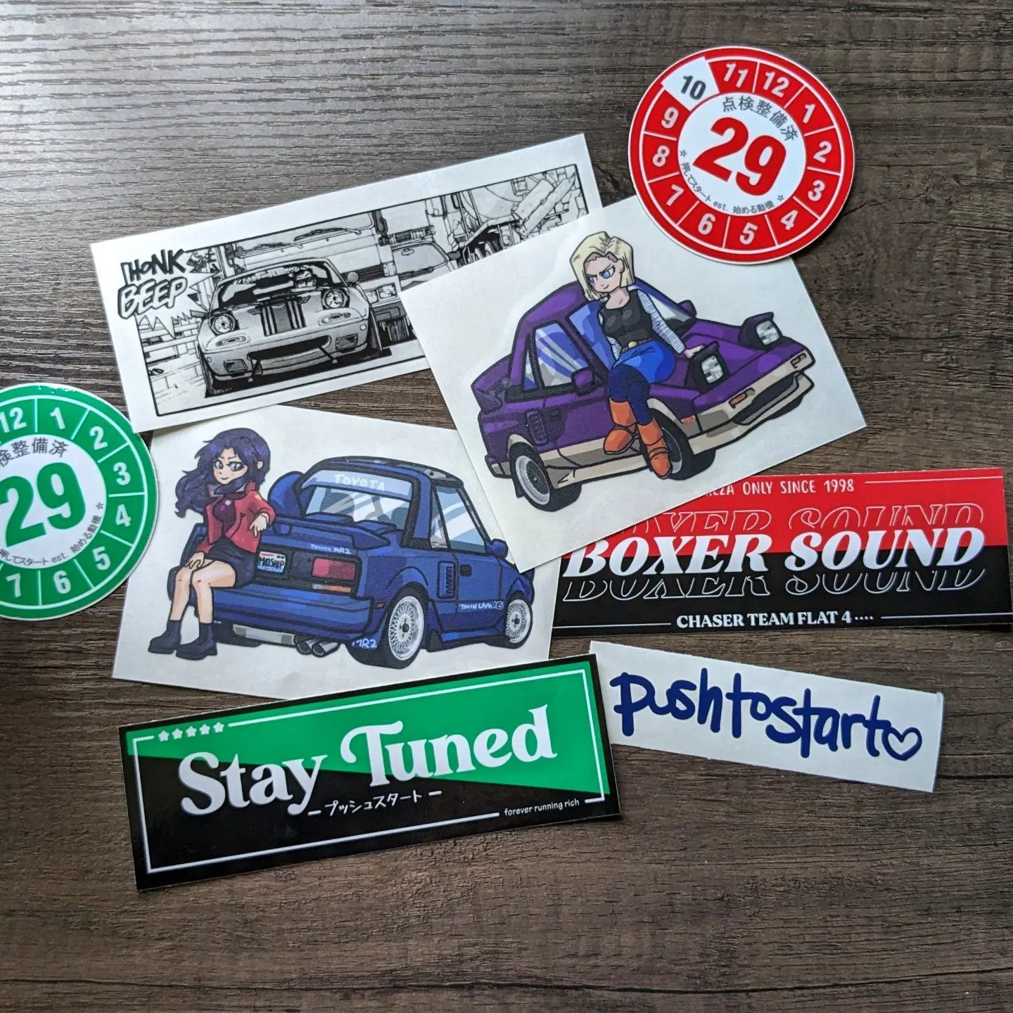 Tenken-seibi inspection sticker - Image 2