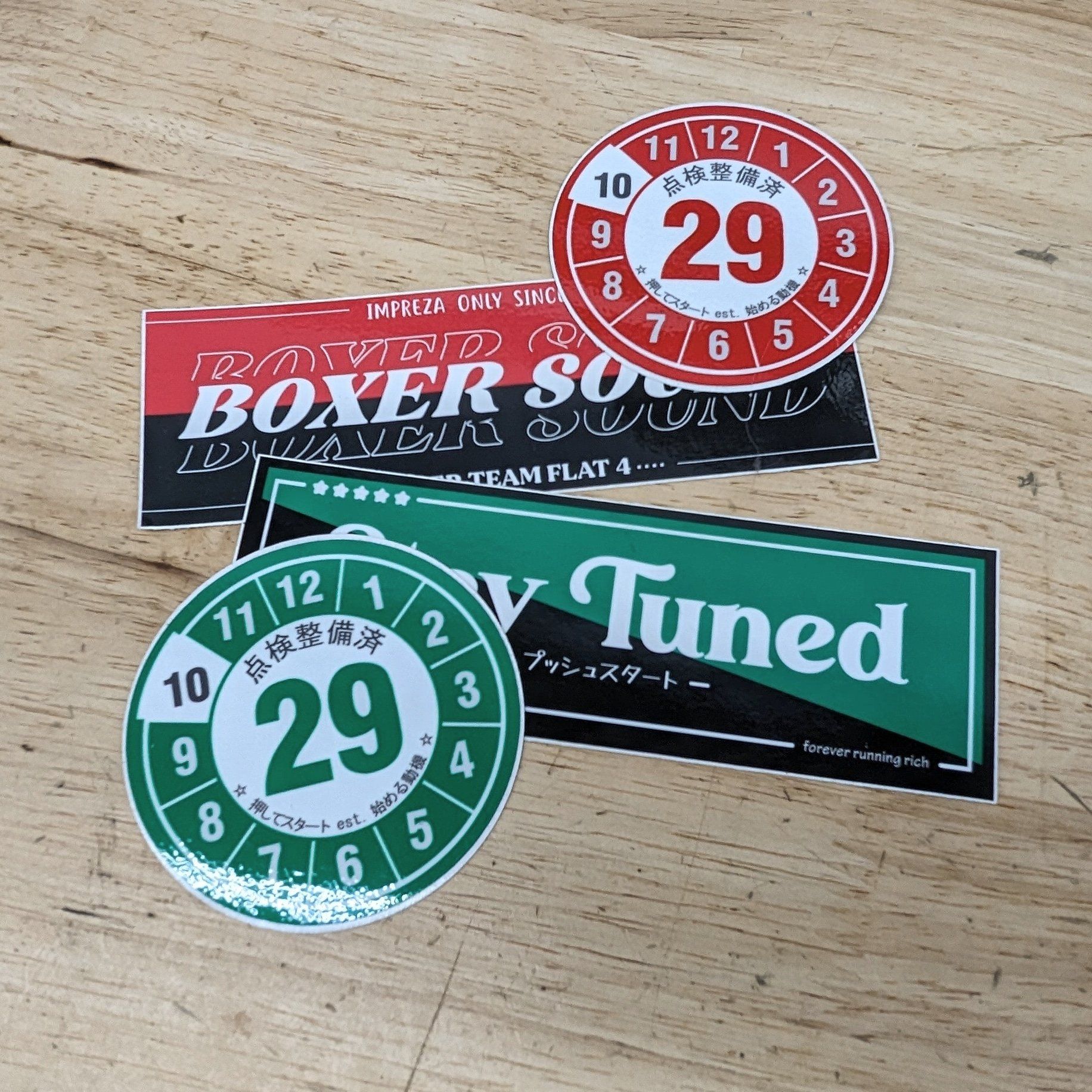 Tenken-seibi inspection sticker - Image 4