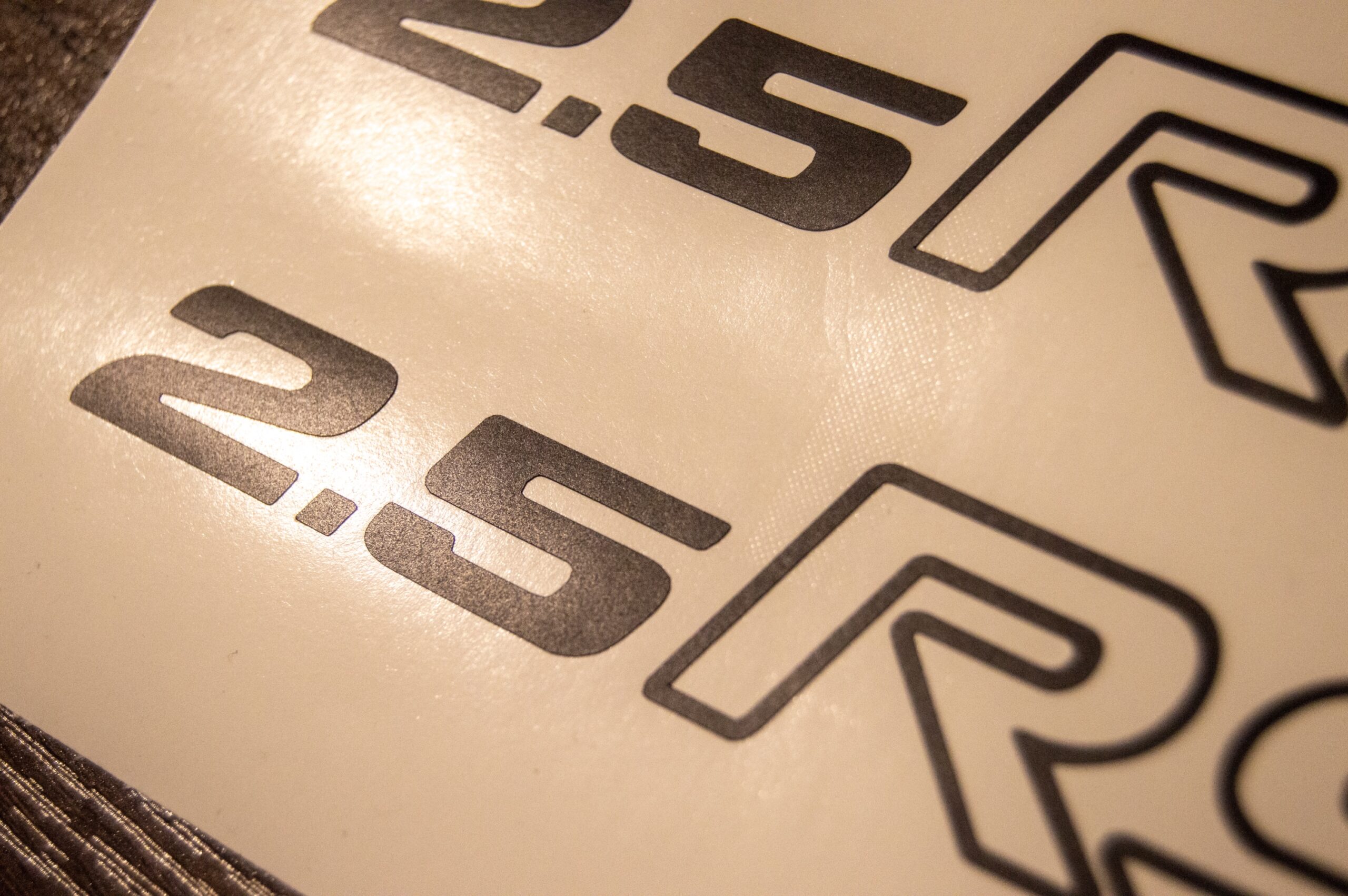 Subaru 2.5RS Spoiler Decal (Pair) - Image 5