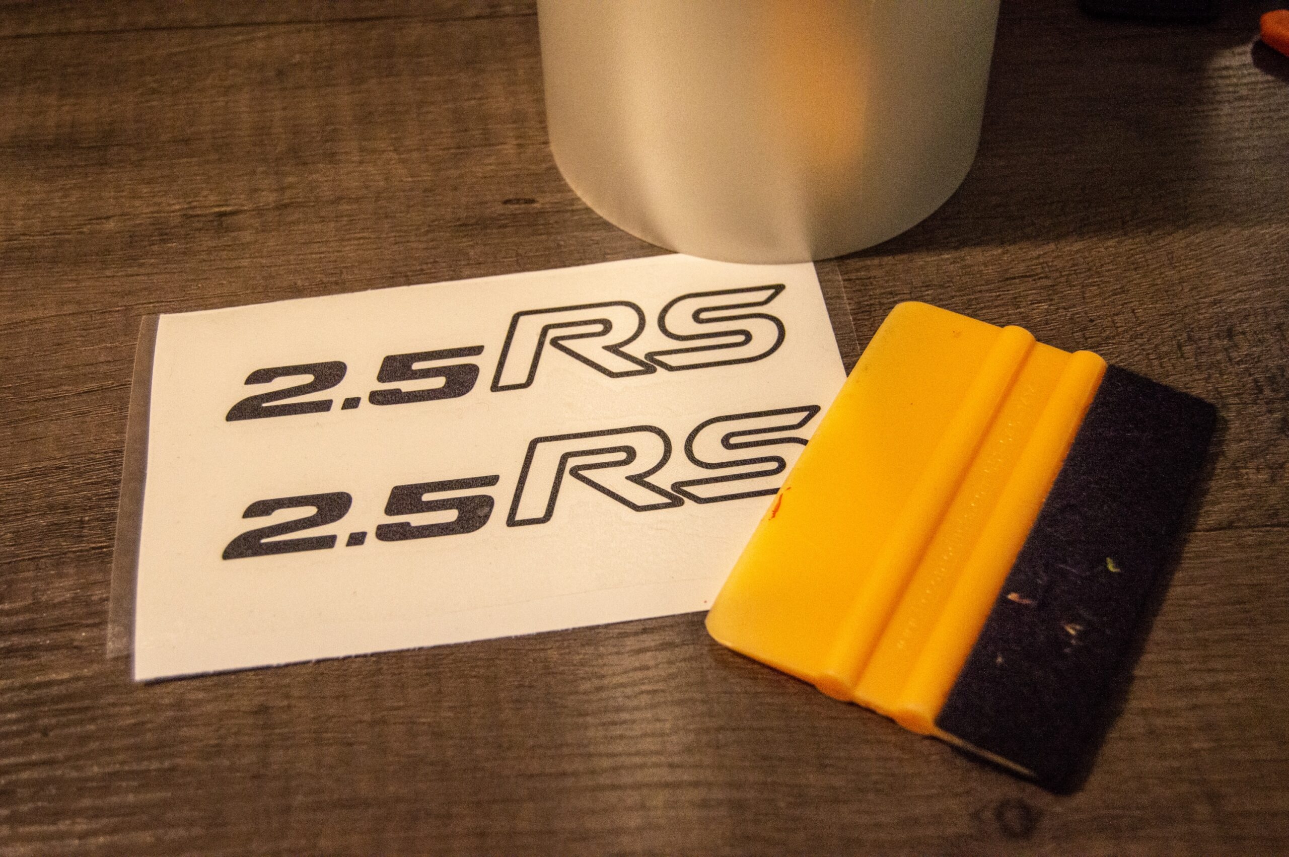 Subaru 2.5RS Spoiler Decal (Pair) - Image 6