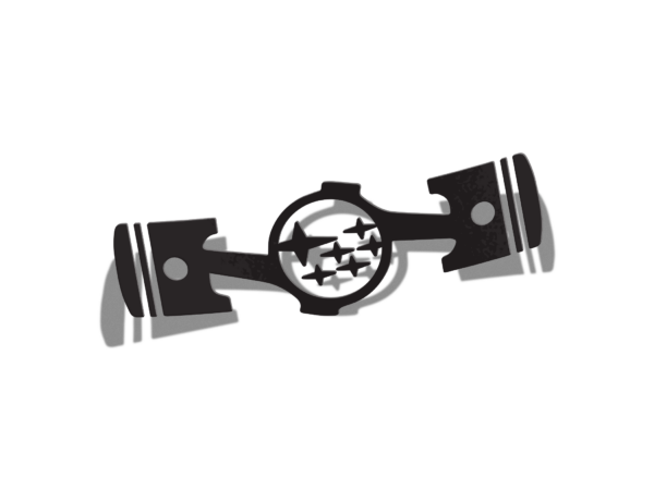 Subaru Caliper Decal, Boxer Style