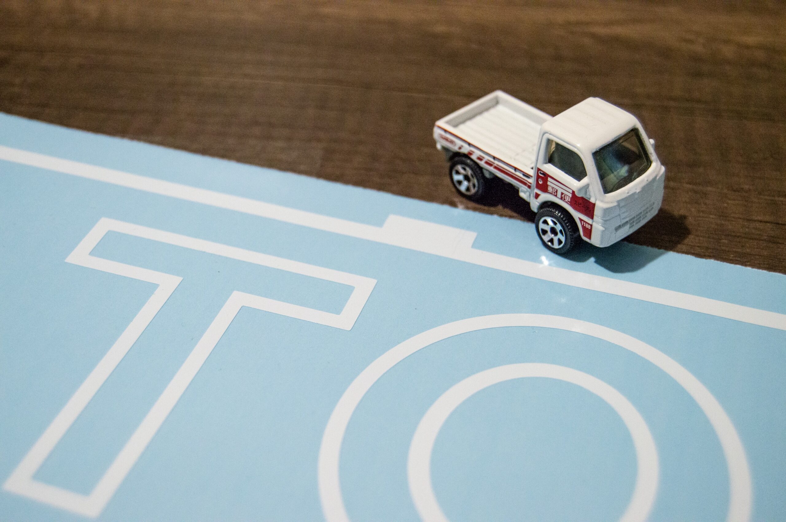 AW11 "Toyota" Rear Visor Decal - Image 5