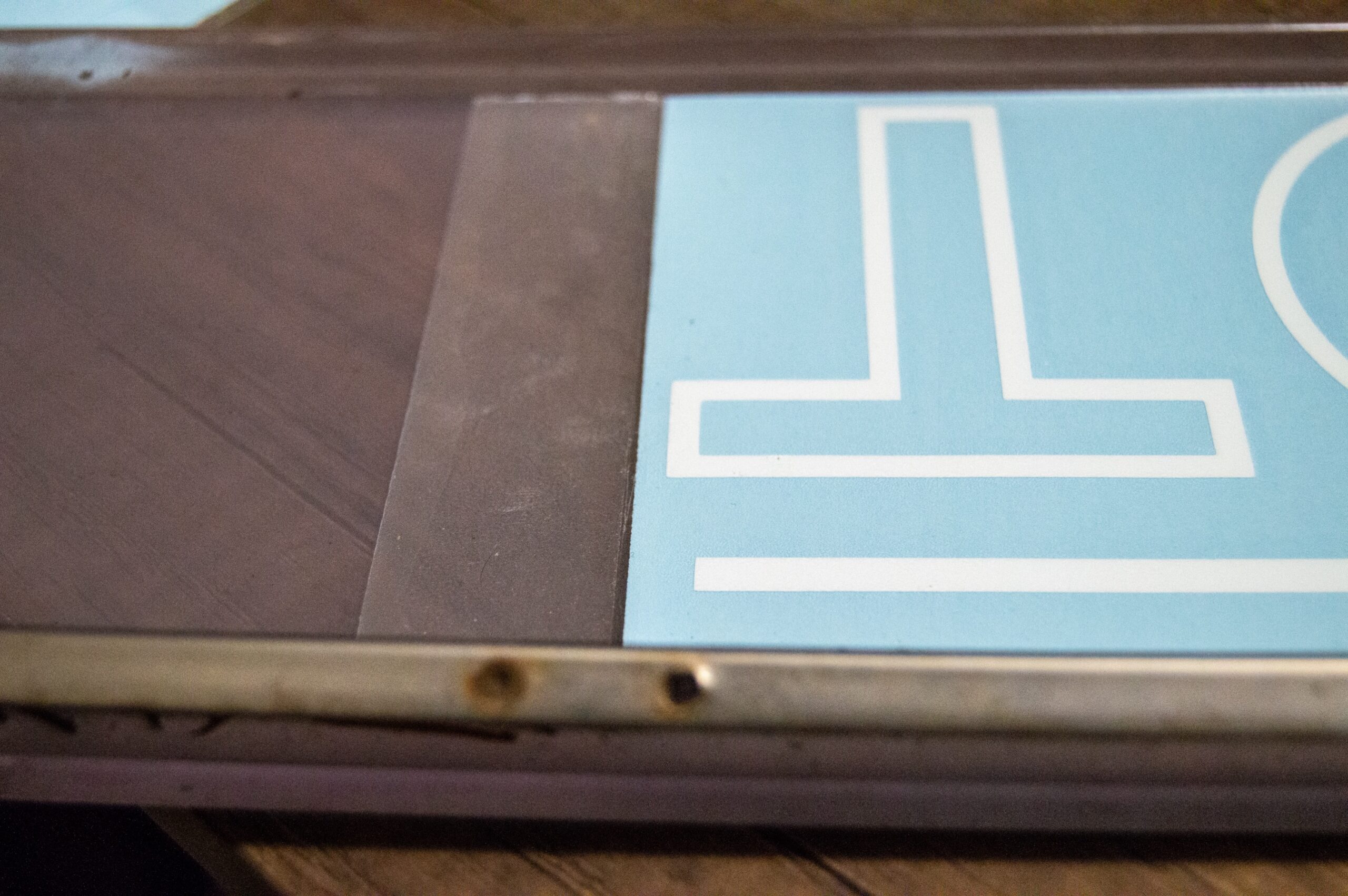 AW11 "Toyota" Rear Visor Decal - Image 7