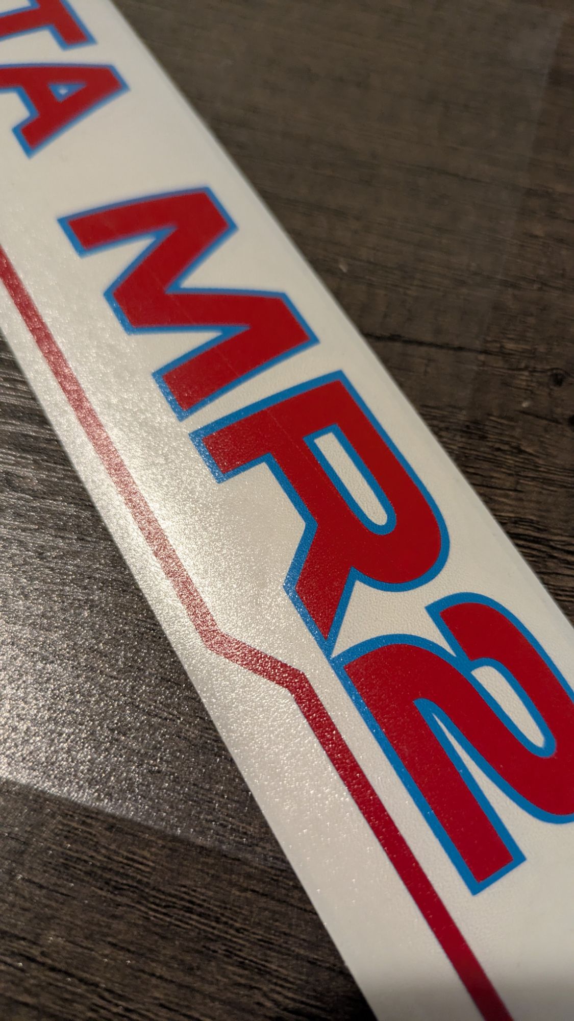 AW11 "Toyota MR2" Trunk Decal - Image 12