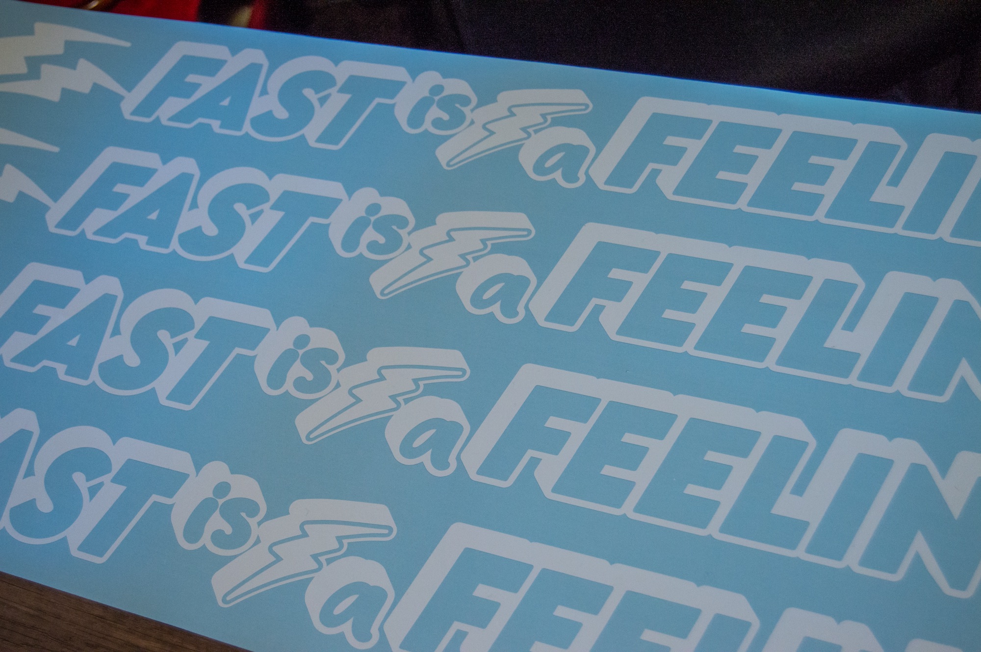 Fast is a Feeling Banner (Limited Quantity)
