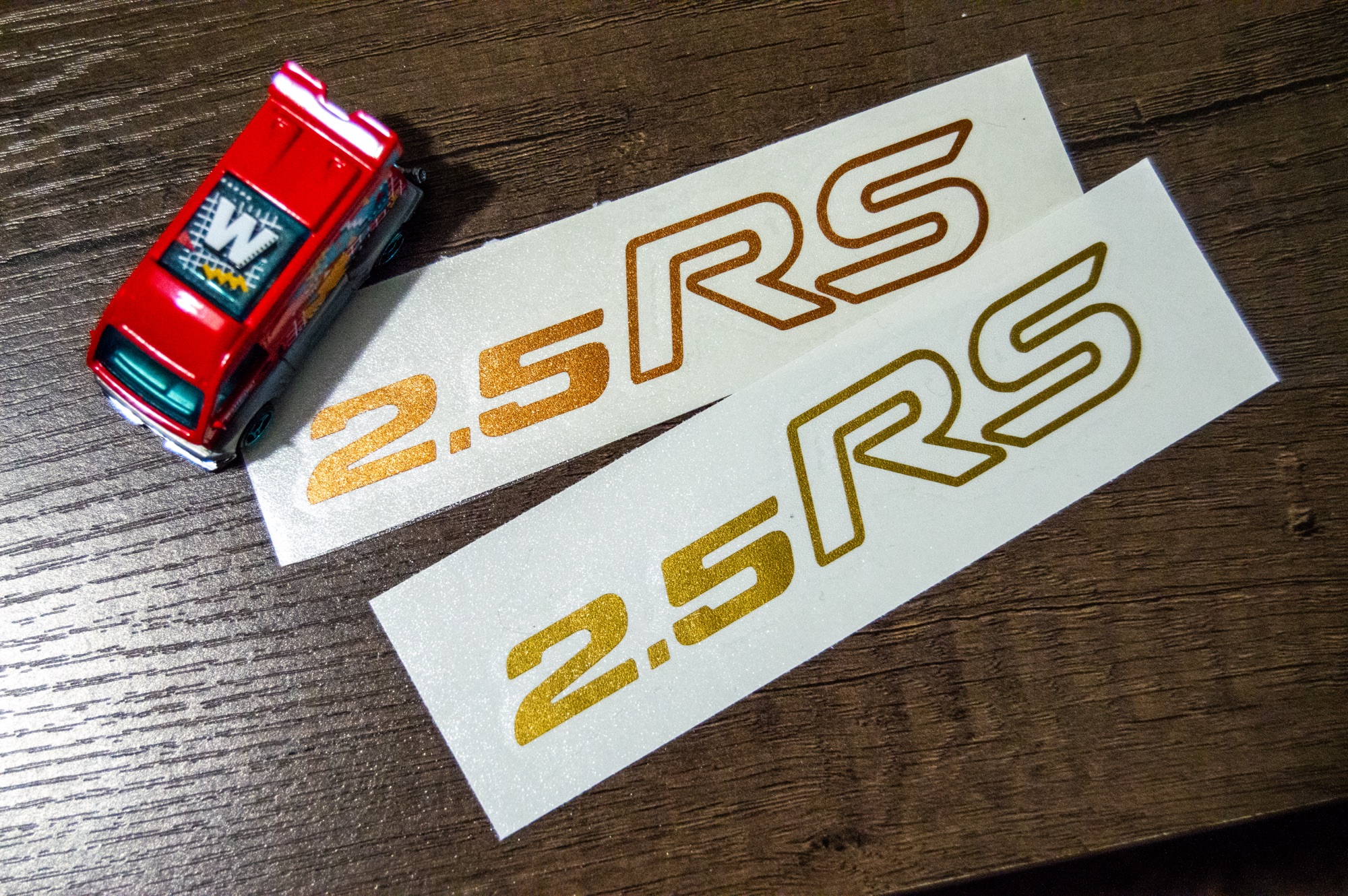 Subaru 2.5RS Spoiler Decal (Pair)