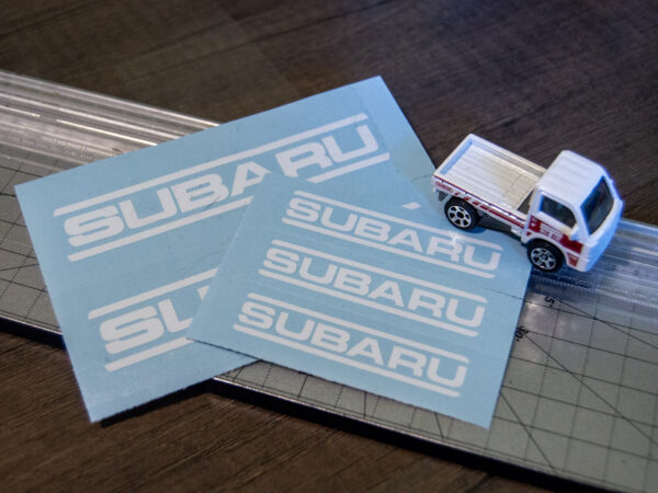 Subaru Caliper Decal, Hawkeye WRX (rear)