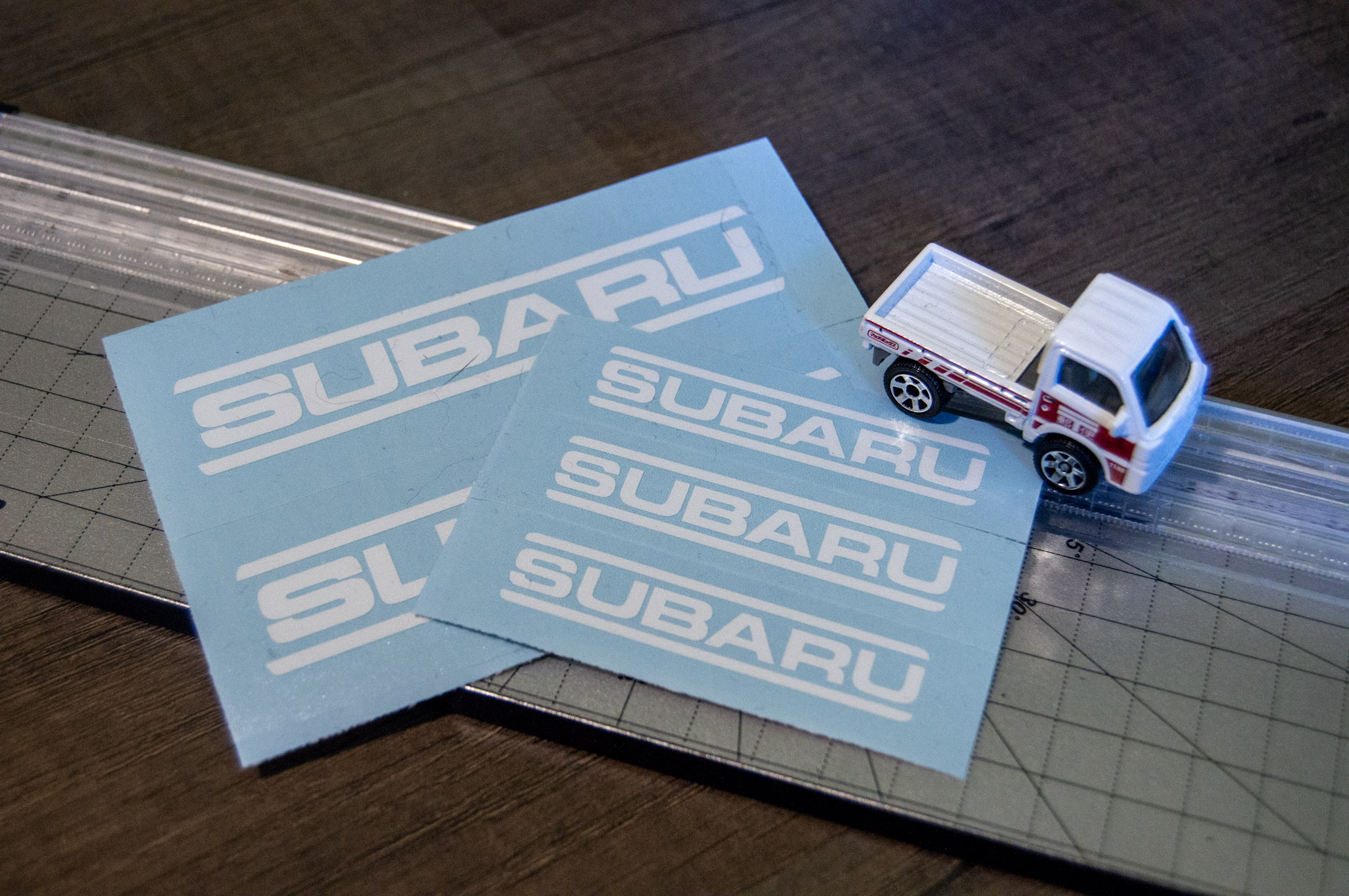 Subaru Caliper Decal, Hawkeye WRX (rear)