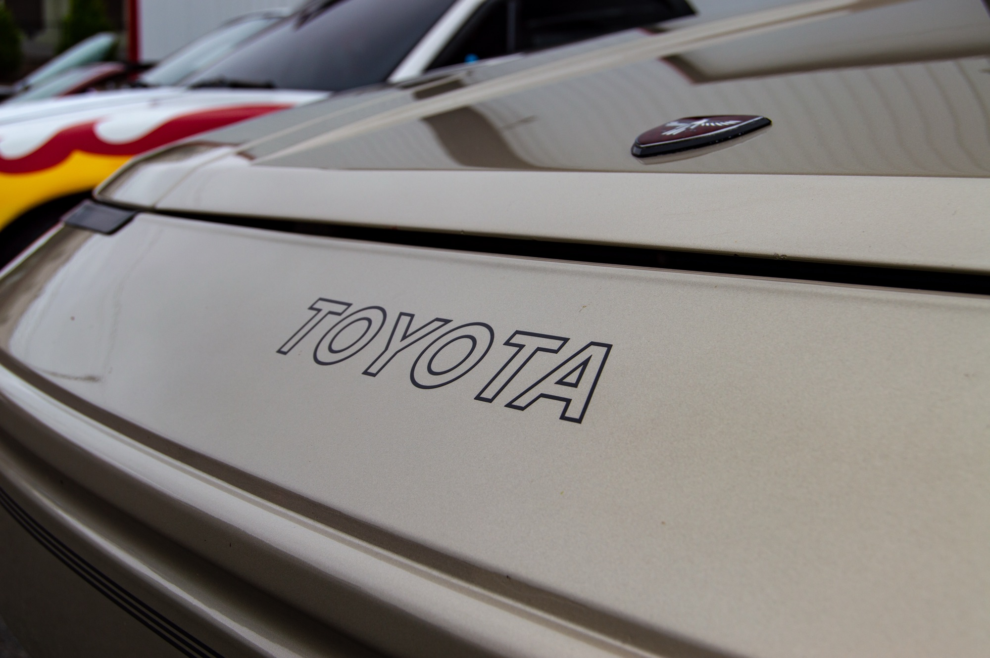 AW11 "Toyota" MR2 Front Bumper Decal - Image 10