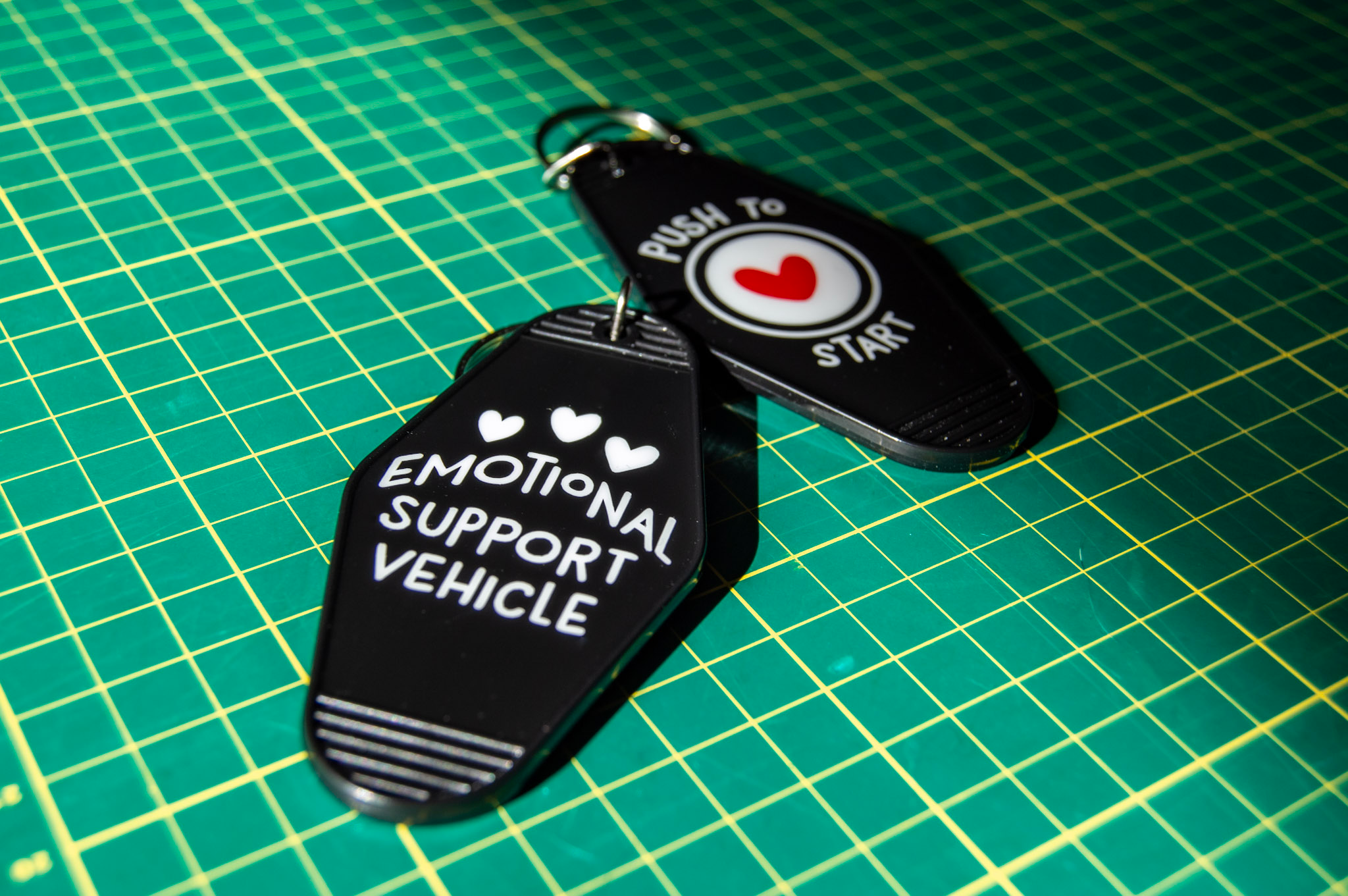 Emotional Support Vehicle Hotel Tag