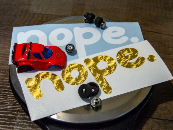nope. decal