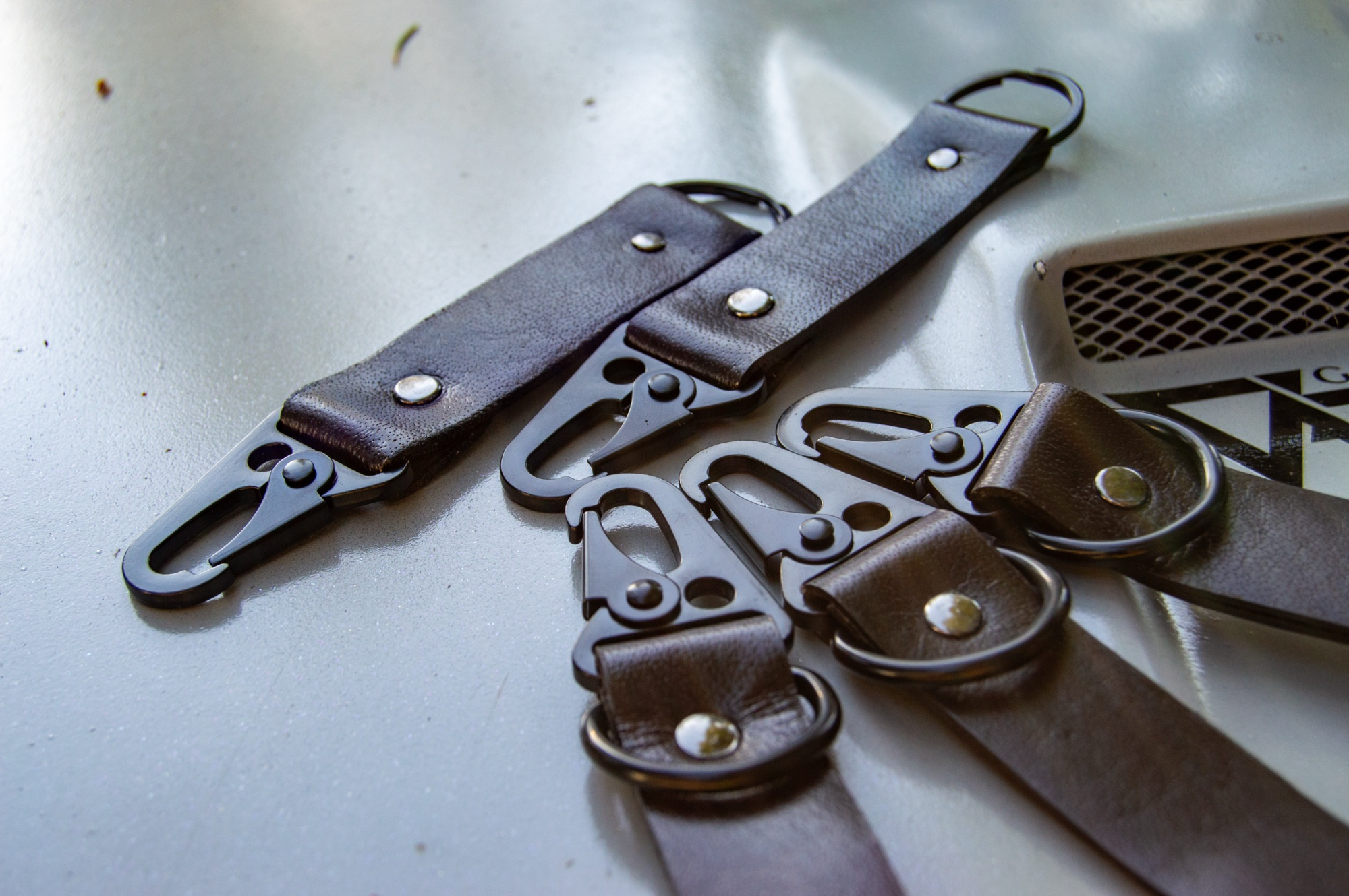 Leather Key Clip - Image 5