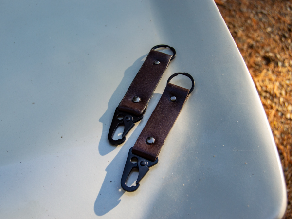 Leather Key Clip