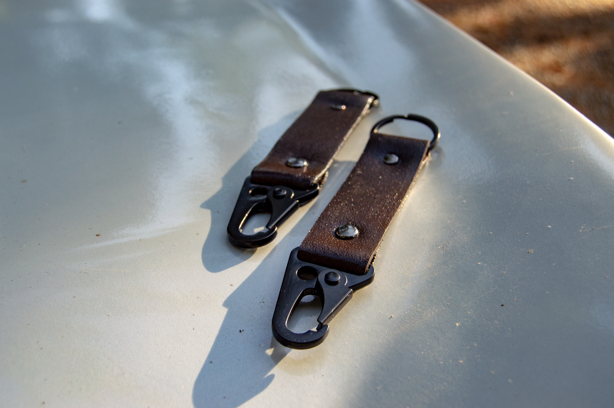 Leather Key Clip - Image 2