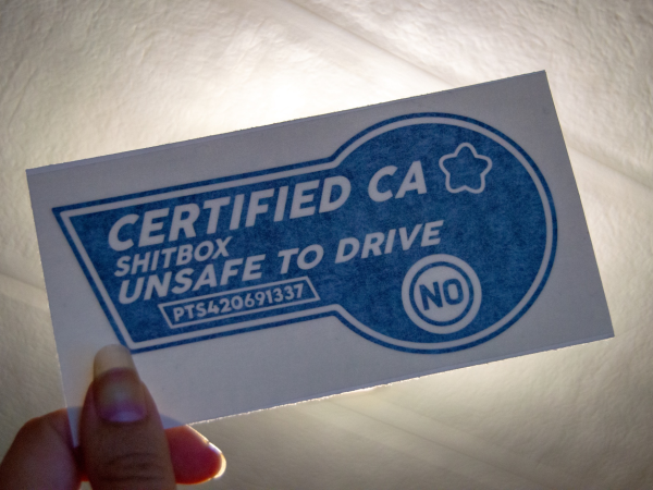 Certified Unsafe to Drive (2025)
