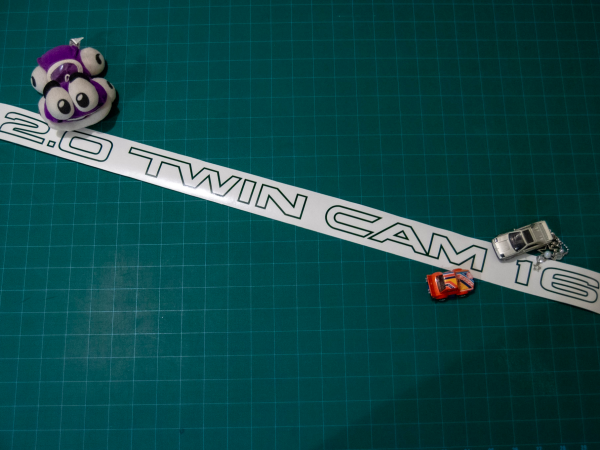 Celica ST162 "2.0 Twin Cam 16" Side Decal (Pair)