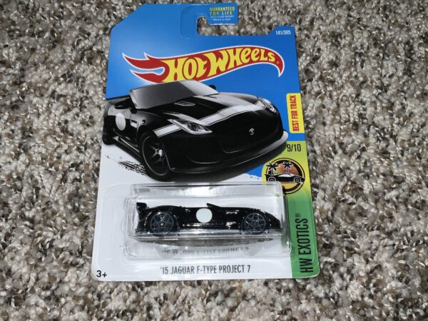 2015 Jaguar F-Type Project 7 "HW Exotics" 9/10 Hot Wheels