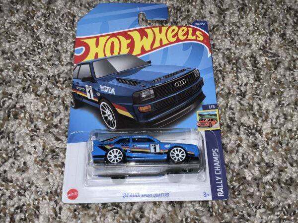 1984 Audi Sport Quattro "Rally Champs" 1/5 Hot Wheels