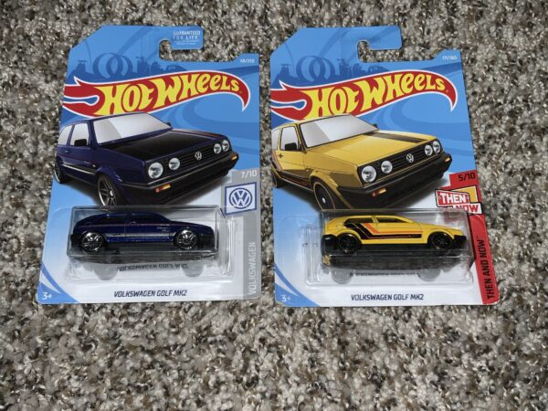 Volkswagen Golf MK2 (Assorted) Hot Wheels