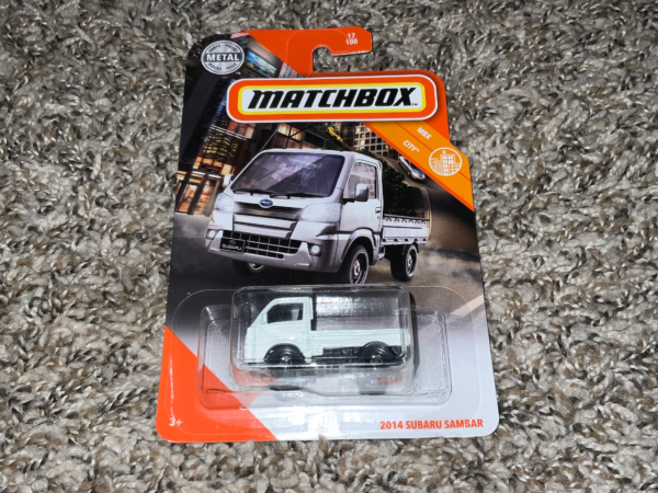 2014 Subaru Sambar "MBX City" 17/100 Matchbox