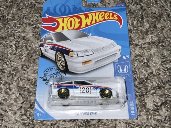 1988 Honda CR-X "Honda" 5/5 Hot Wheels