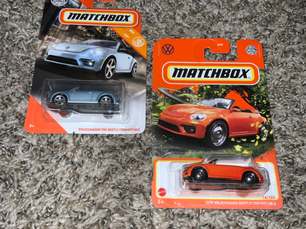 Volkswagen Beetle Convertible (Assorted) Matchbox