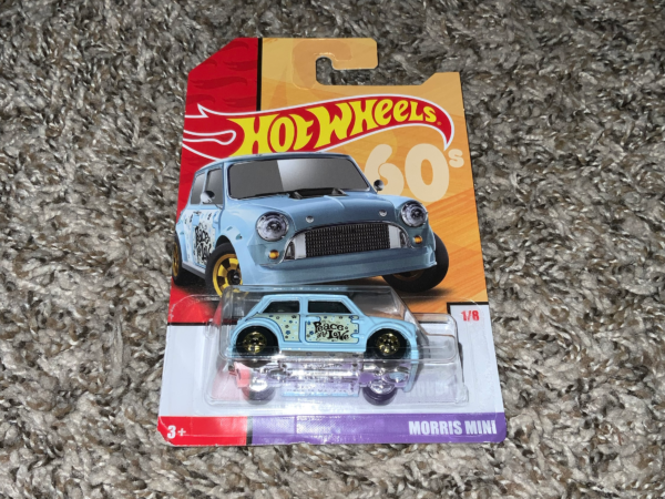 Morris Mini "Peace and Love" 60's 1/8 Hot Wheels
