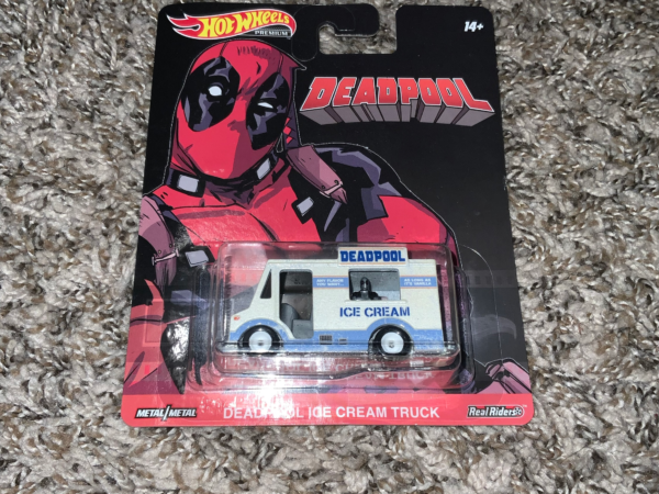 Deadpool Ice Cream Truck Hot Wheels