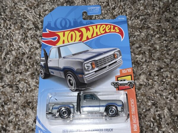 1978 Dodge Lil Red Express Truck (Silver) "HW Hot Trucks" 10/10 Hot Wheels