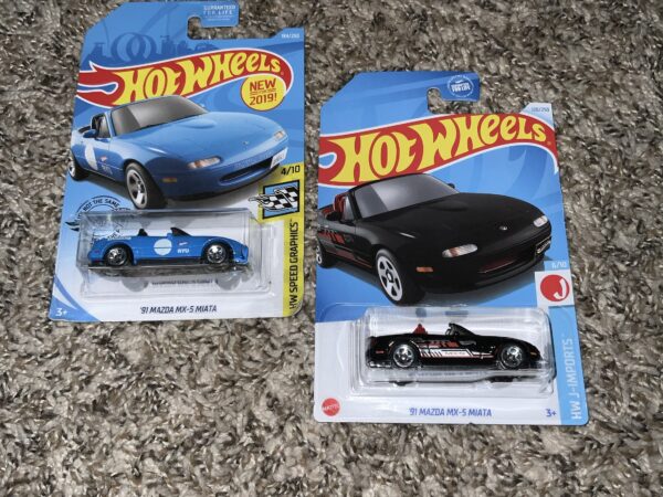 1991 Mazda MX-5 Miata (NA Assorted) Hot Wheels
